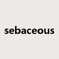 sebaceous是什么意思