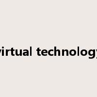 virtual technology是什么意思