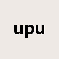 upu是什么意思