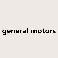 general motors是什么意思