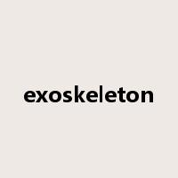 exoskeleton是什么意思