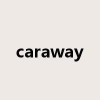 caraway是什么意思