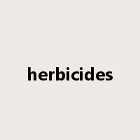 herbicides是什么意思