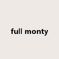 full monty是什么意思