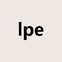 lpe是什么意思