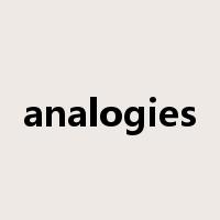 analogies是什么意思