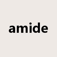 amide是什么意思