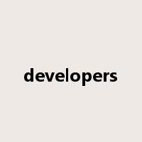 developers是什么意思