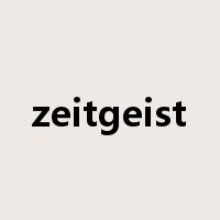 zeitgeist是什么意思