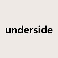underside是什么意思