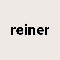 reiner是什么意思