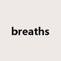 breaths是什么意思