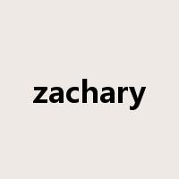 zachary是什么意思