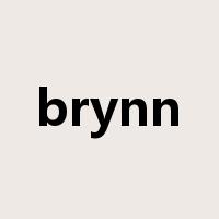 brynn是什么意思