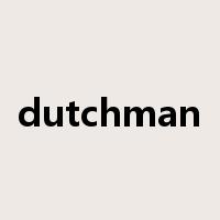 dutchman是什么意思