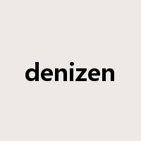 denizen是什么意思