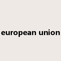 european union是什么意思