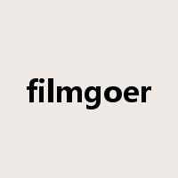 filmgoer是什么意思