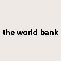 the world bank是什么意思