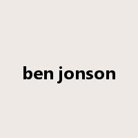 ben jonson是什么意思