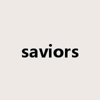 saviors是什么意思