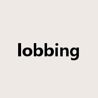 lobbing是什么意思