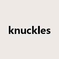 knuckles是什么意思