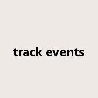 track events是什么意思
