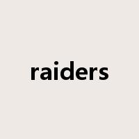 raiders是什么意思