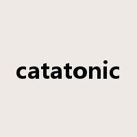 catatonic是什么意思