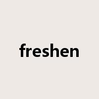 freshen是什么意思