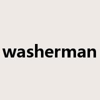 washerman是什么意思