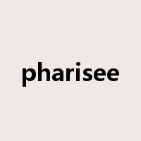 pharisee是什么意思