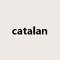 catalan是什么意思