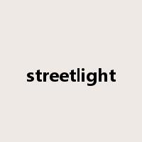 streetlight是什么意思