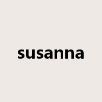 susanna是什么意思