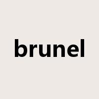brunel是什么意思
