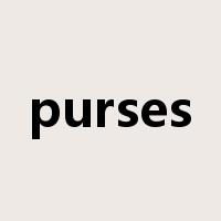 purses是什么意思