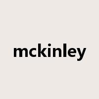 mckinley是什么意思