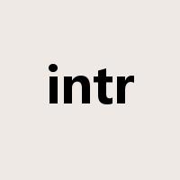 intr是什么意思
