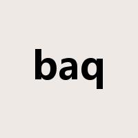 baq是什么意思