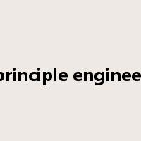 principle engineer是什么意思