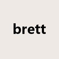brett是什么意思