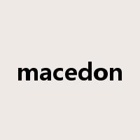 macedon是什么意思