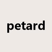 petard是什么意思