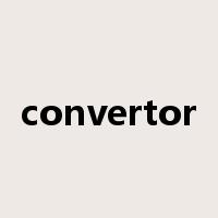 convertor是什么意思