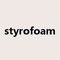 styrofoam是什么意思