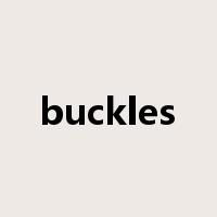 buckles是什么意思