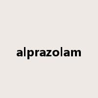 alprazolam是什么意思