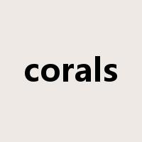 corals是什么意思
